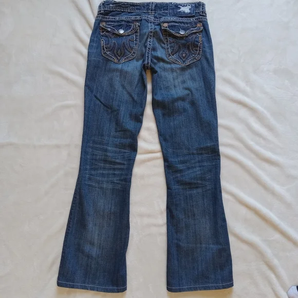 MEK Denim Anchorage Lowrise Bootcut Jeans size 27 - Picture 5 of 8